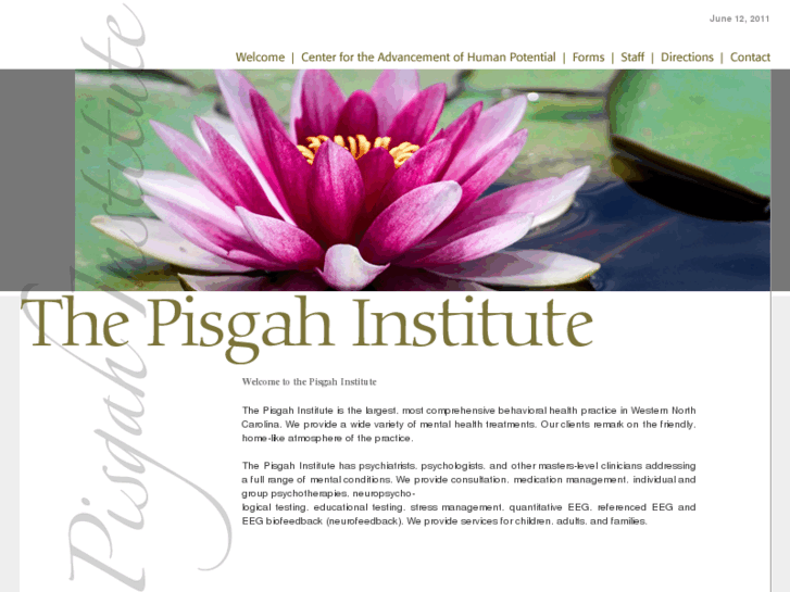 www.pisgahinstitute.com