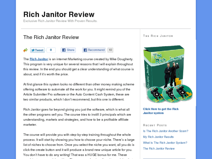 www.richjanitor-review.com