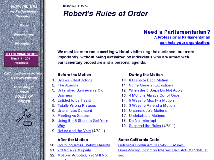 www.roberts-rules.com