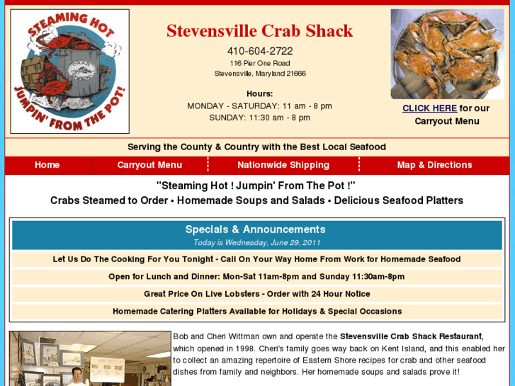 www.stevensvillecrabshack.com