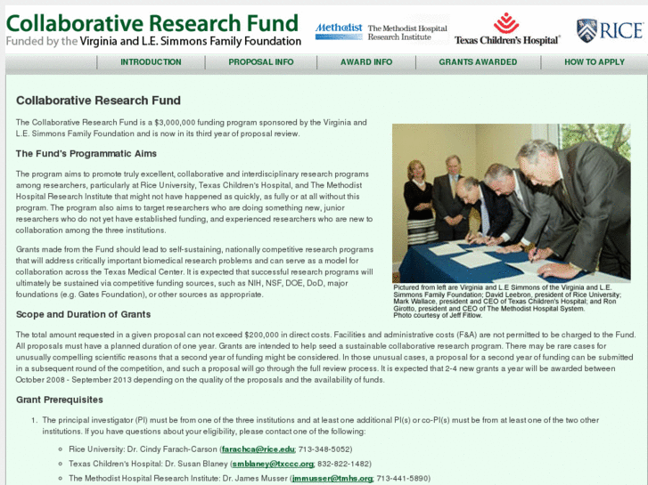 www.collaborativeresearchfund.org