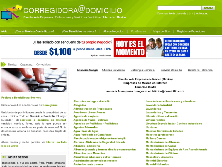 www.corregidoraadomicilio.com