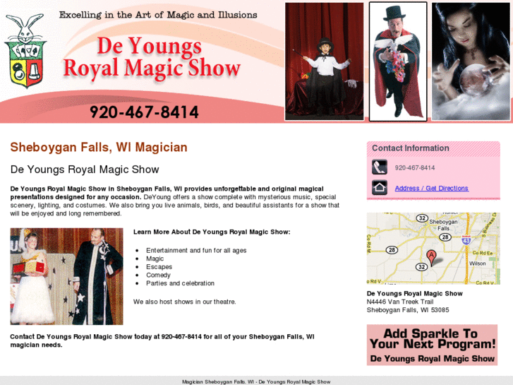 www.deyoungsroyalmagicshow.com