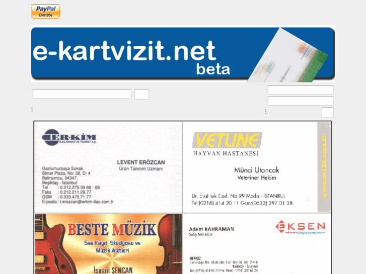 www.e-kartvizit.net