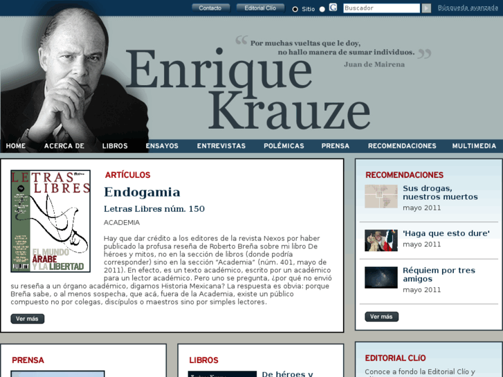 www.enriquekrauze.com