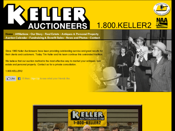 www.kellerauctioneers.com