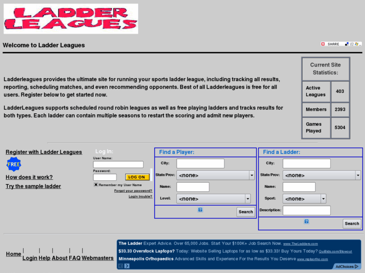 www.ladderleagues.com
