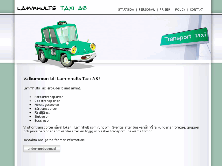 www.lammhultstaxi.com