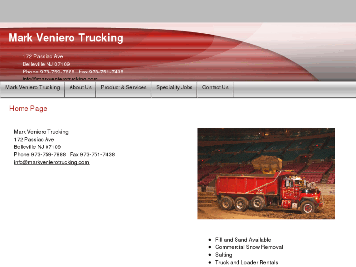 www.markvenierotrucking.com