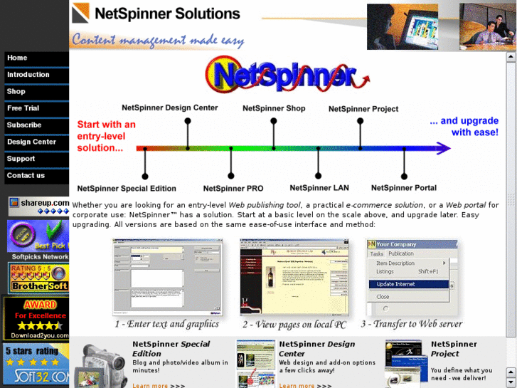 www.netspinner.no