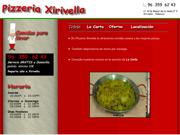 www.pizzeriaxirivella.es