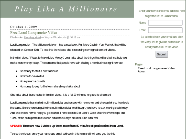 www.playlikeamillionaire.com