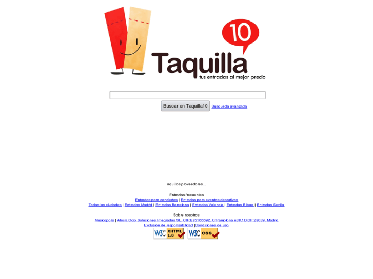 www.taquilla10.com