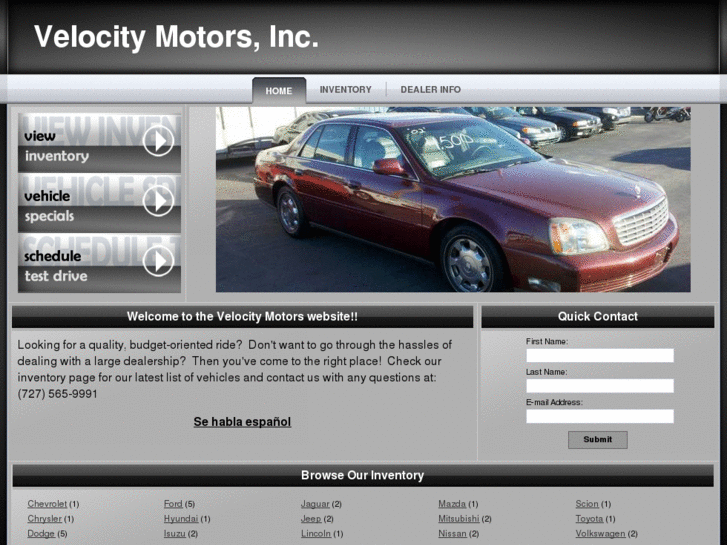 www.velocitymotorsinc.com