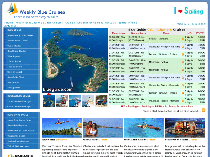 www.weeklybluecruises.com