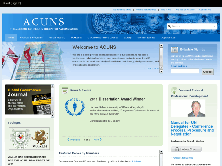 www.acuns.org