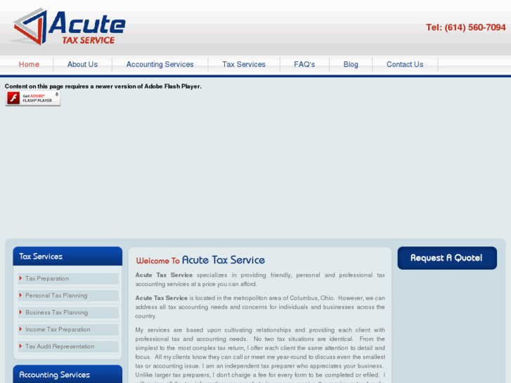 www.acutetaxservice.com