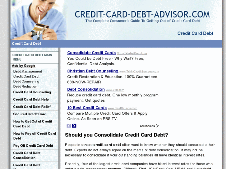 www.credit-card-debt-advisor.com