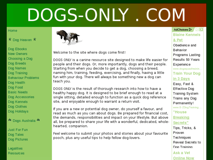 www.dogs-only.com