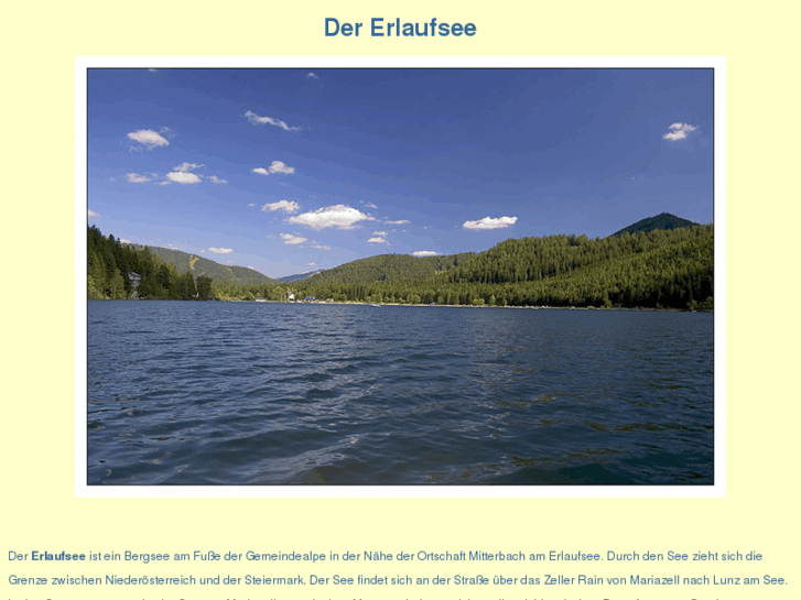 www.erlaufsee.com