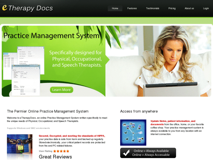 www.etherapydocs.com