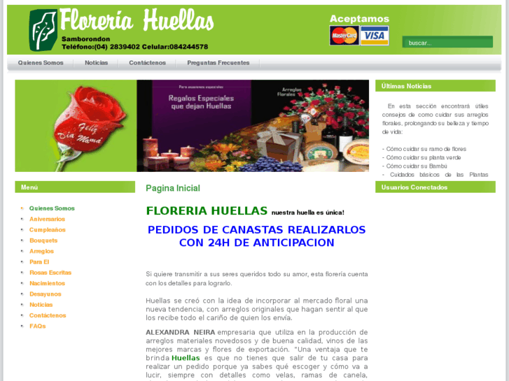 www.floreriahuellas.com