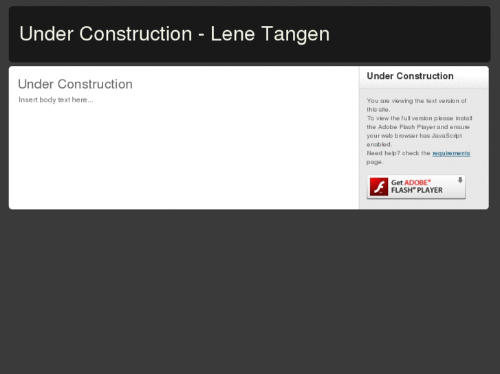 www.lenetangen.com