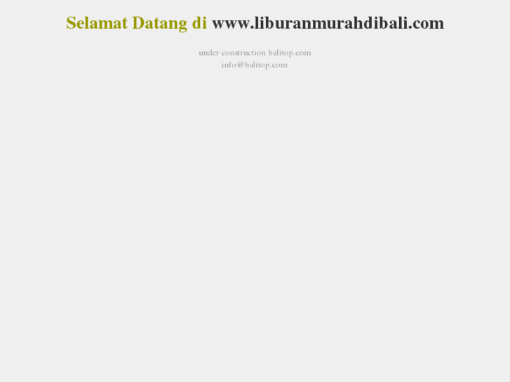 www.liburanmurahdibali.com