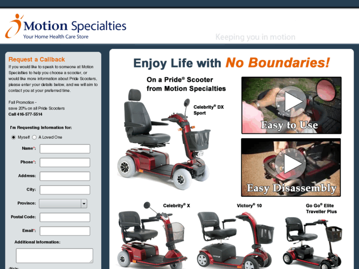 www.motionscooters.com