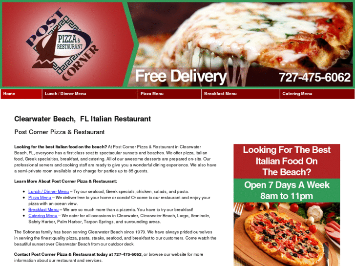 www.postcornerpizzafl.com