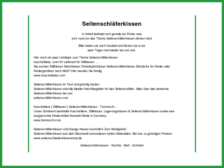 www.seitenschlaeferkissen.net