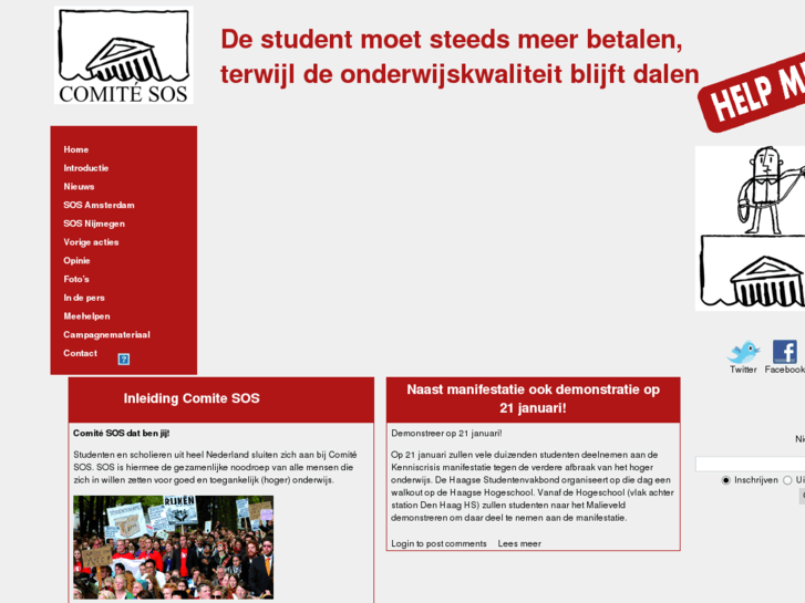 www.studentendemonstratie.nl