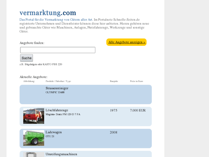 www.vermarktung.com