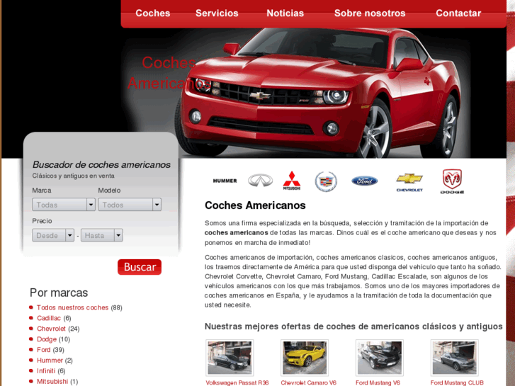 www.cochesamericanos.es