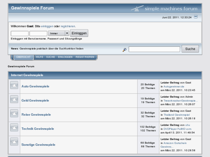 www.gewinnspiele-forum.com
