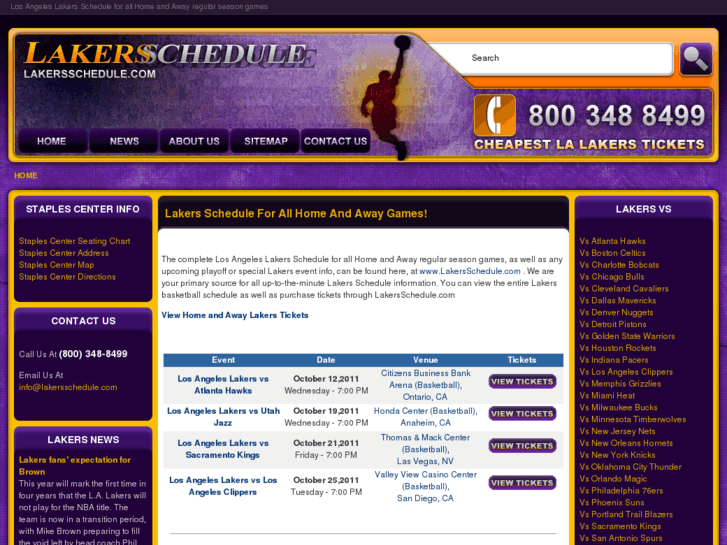 www.lakersschedule.com