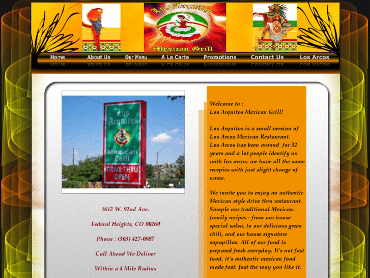 www.losarquitosmexicangrill.com