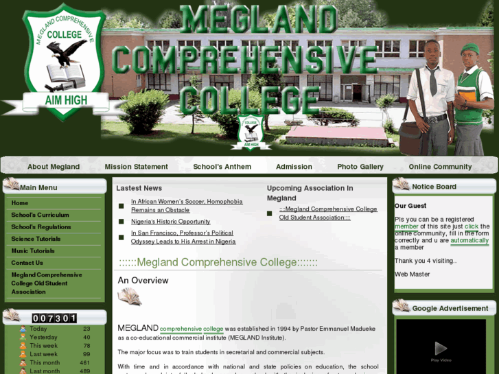 www.meglandcomprehensivecollege.net