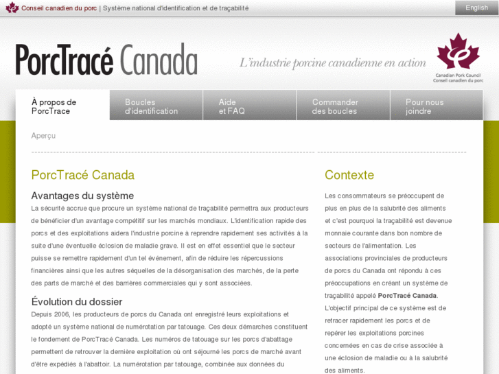 www.porctrace.ca