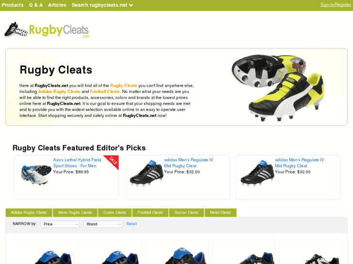 www.rugbycleats.net