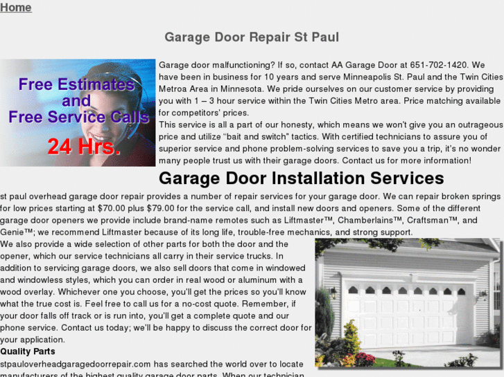 www.stpauloverheadgaragedoorrepair.com