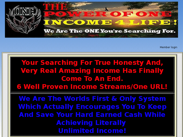 www.thepowerofoneincome4life.com