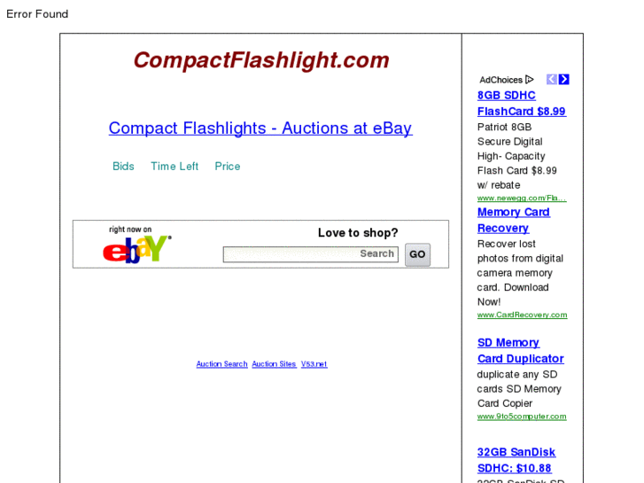 www.compactflashlight.com