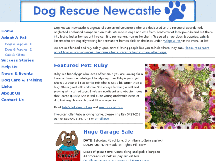 www.dogrescuenewcastle.com.au