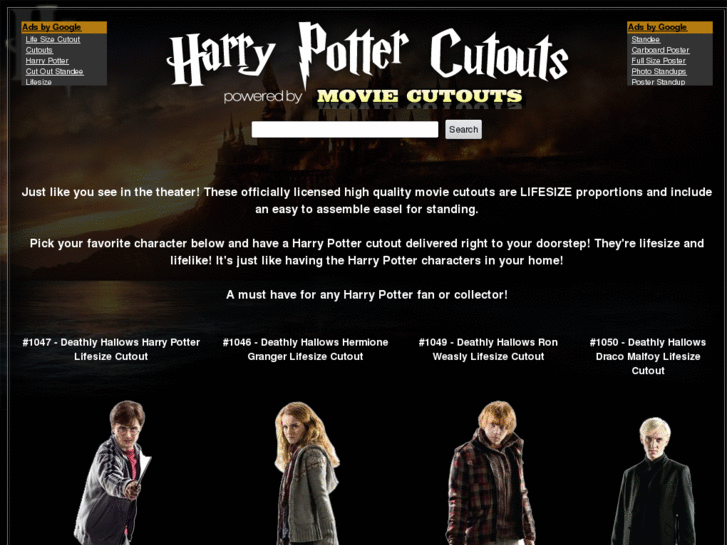 www.harrypottercutouts.com