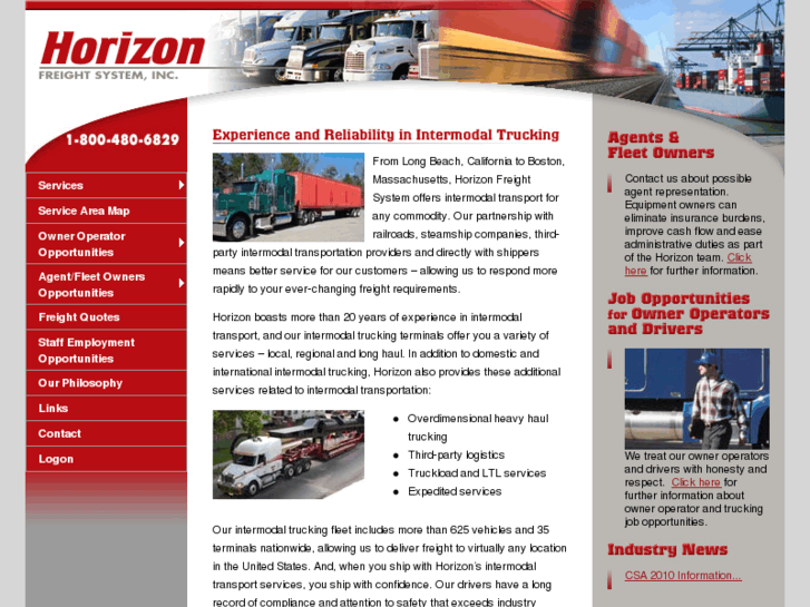 www.horizonfreightsystem.com