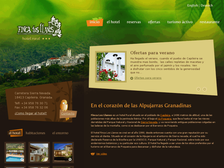 www.hotelfincalosllanos.com