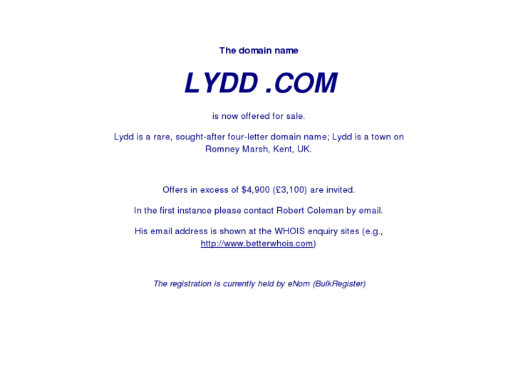 www.lydd.com