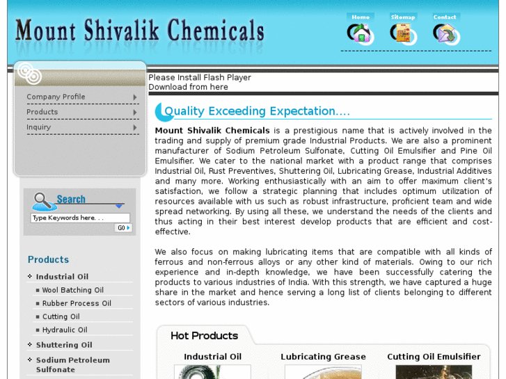 www.mountshivalikchemicals.com