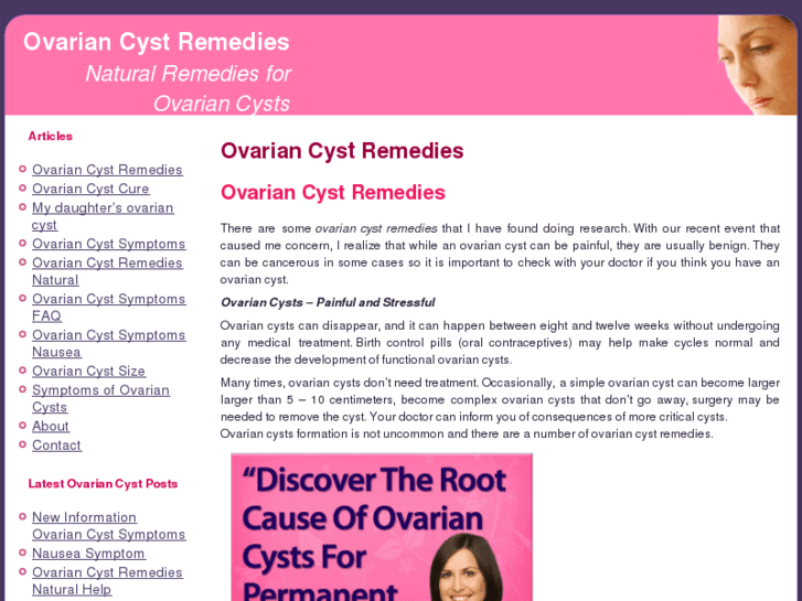 www.ovariancystremedies.net